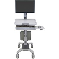 Ergotron WorkFit-C Single LD, Table de travail Gris