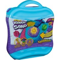 Spin Master Kinetic Sand, SquishMotion, Coffret avec 453 grammes de sable de jeu rose, jaune et bleu, tampon et 5 outils, boîte de rangement réutilisable, jouets sensoriels pour les enfants à partir de 5 ans, Jeu de sable Kinetic Sand , SquishMotion, Coffret avec 453 grammes de sable de jeu rose, jaune et bleu, tampon et 5 outils, boîte de rangement réutilisable, jouets sensoriels pour les enfants à partir de 5 ans, Sable cinétique pour enfants, 5 an(s), Multicolore