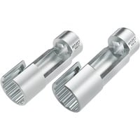 Hazet 4550-1718/2, Clés mixtes à cliquet Chrome