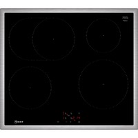 Neff M56SBF1L0, Table de cuisson Noir/en acier inoxydable