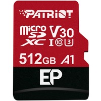 Patriot PEF512GEP31MCX, Carte mémoire Rouge/Noir