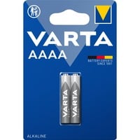 VARTA 4061 101 402 Batterie à usage unique AAAA Alcaline Batterie à usage unique, AAAA, Alcaline, 1,5 V, 2 pièce(s), 40,2 mm