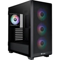 Thermaltake  boîtier midi tower Noir | 2x USB-A | RGB | Window