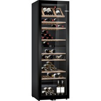 Bosch Serie 6 KWK36ABGA refroidisseur à vin Refroidisseur de vin compresseur Autoportante Noir 199 bouteille(s), Réfrigérateur à vin Noir, Refroidisseur de vin compresseur, Autoportante, 199 bouteille(s), 50 W, G, Noir