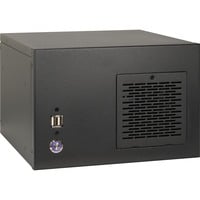 Inter-Tech  boîtier HTPC Noir | 2x USB-A