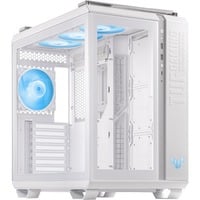 ASUS  boîtier midi tower Blanc | 2x USB-A | 1x USB-C | RGB | Window