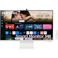 SAMSUNG  32" 4K UHD Moniteur  Blanc