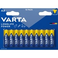 VARTA High Energy AA 10-pack Batterie à usage unique Alcaline Batterie à usage unique, Alcaline, 1,5 V, 10 pièce(s), AA