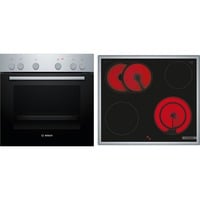 Bosch HEF010BR1, Jeu de cuisinière Acier inoxydable