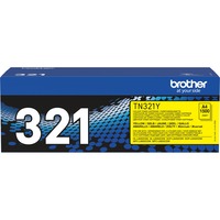 Brother TN-321Y - Cartouche d'encre - Toner Jaune 1500 pages, Jaune, 1 pièce(s)