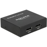 DeLOCK 87691, Répartiteurs de DisplayPort Noir