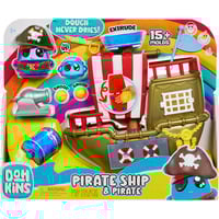 MGA Entertainment DohKins Pirate Ship Playset Jeu de pâte à modeler 191 g Multicolore Jeu de pâte à modeler, Multicolore, Enfant, Garçon/Fille, 3 an(s), 99 an(s)