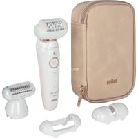 Braun 8001090956408, Appareil à épiler Blanc/Or