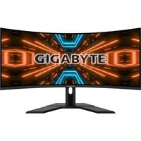 GIGABYTE G34WQC A 34" Moniteur UltraWide gaming incurvé  Noir, 2x HDMI, 2x DisplayPort, Sound, 144 Hz