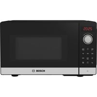 Bosch Serie 2 FEL023MS2 micro-onde Comptoir Micro-ondes uniquement 20 L 800 W Noir, Acier inoxydable, Four à micro-ondes Comptoir, Micro-ondes uniquement, 20 L, 800 W, Boutons, Rotatif, Noir, Acier inoxydable