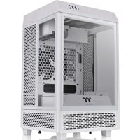 Thermaltake The Tower 100 Mini Tower Snow, boîtier pc Blanc | 2x USB-A | 1x USB-C | Window