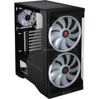 RAIJINTEK SILENOS PRO boîtier midi tower Noir | 3x USB-A | RGB | Verre Trempé