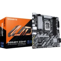 GIGABYTE B860M D3HP carte mère socket 1851 Blanc, RAID, Gb-LAN, Sound, µATX