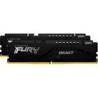 Kingston FURY 64 Go DDR5-6400 Kit, Mémoire vive Noir, KF564C32BBK2-64, Beast, XMP