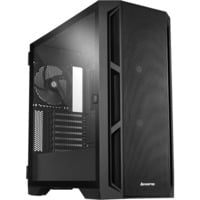 Chieftec  boîtier midi tower Noir | 2x USB-A | 1x USB-C | RGB | Window