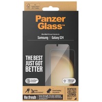 PanzerGlass Samsung Galaxy S24 - Ultra-Wide Fit, Film de protection Transparent