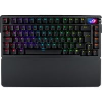 ASUS clavier gaming Noir, Layout DE, ROG NX Snow