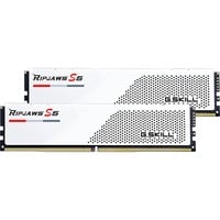 G.Skill 32 Go DDR5-6000 Kit, Mémoire vive Blanc, F5-6000J3040F16GX2-RS5W, Ripjaws S5, XMP