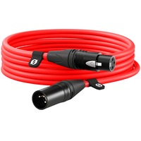 Rode Microphones XLR6M-R, Câble Rouge