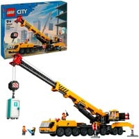 LEGO City - La grue de chantier mobile jaune, Jouets de construction 60409