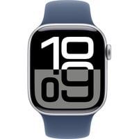 Apple MWX43QF/A, Smartwatch Argent