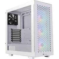 Thermaltake  boîtier midi tower Blanc | 2x USB-A | 1x USB-C | Verre Trempé