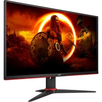 AOC 27G2SPAE/BK 27" Moniteur gaming  Noir/Rouge, 165 Hz, HDMI, DisplayPort, Freesync