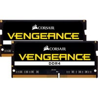 Corsair 32 Go DDR4-3200 Kit, Mémoire vive Noir, CMSX32GX4M2A3200C22, Vengeance