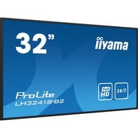 iiyama LH3241S-B2, Affichage public Noir brillant