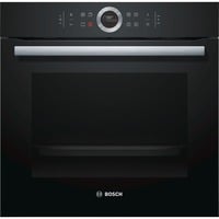 Bosch HBG675BB1 four 71 L A+ Noir Noir, Grand, Four électrique, 71 L, 71 L, 30 - 300 °C, Intégré (placement)