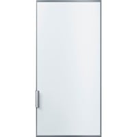 Bosch KFZ40AX0 Fridge/Freezer Parts & Accessories Porte Aluminium, Blanc, Panneau de portière Blanc, Porte, Bosch, Réfrigérateur, Bosch KIR41, KIL42, KIF4, Aluminium, Blanc, Aluminium