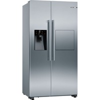 Bosch Serie 6 KAG93AIEP frigo américain Autoportante 560 L E Acier inoxydable, Side-by-side Acier inoxydable/gris, Autoportante, Américain, Acier inoxydable, LED, Tactile, CE