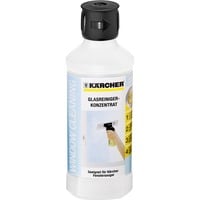 Kärcher Concentré nettoyant pour vitre, Nettoyant pour vitres Blanc, 500ml, Retail, 6.295-773.0