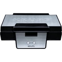 Krups FDK 251 moule à gauffres, Machine à gauffre Acier inoxydable/Noir, 295 mm, 155 mm, 316 mm, 3,07 kg, 850 W, 6 pièce(s)