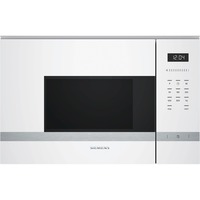 Siemens BF525LMW0 micro-onde Intégré (placement) Micro-ondes uniquement 20 L 800 W Blanc, Four à micro-ondes Blanc/en acier inoxydable, Intégré (placement), Micro-ondes uniquement, 20 L, 800 W, Boutons, Tactile, Blanc