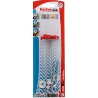 fischer DUOTEC 10 RH K, Cheville Gris clair/Rouge