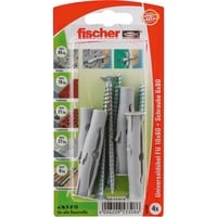 fischer FU 10x60 S K, Cheville Gris