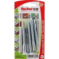 fischer UX 10x60 S K, Cheville Gris clair