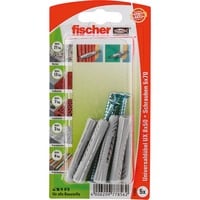 fischer UX 8x50 S K, Cheville Gris clair