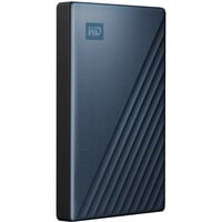 WD My Passport Ultra, 4 To, Disque dur Bleu/Noir, WDBFTM0040BBL-WESN, USB-C 3.2 (5 Gbit/s)