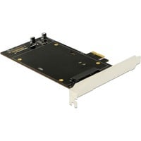 DeLOCK 90349 carte et adaptateur d'interfaces Interne SATA, Contrôleur PCIe, SATA, PCIe 2.0, Windows 10, Windows 7, Windows 8, Windows 8.1, 120 mm, 150 mm