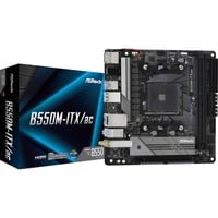 ASRock Asro B550M-ITX/ac carte mère socket AM4 Noir/gris, RAID, Gb-LAN, Sound, Mini-ITX