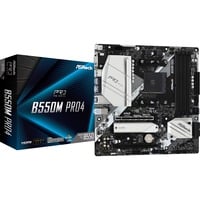 ASRock B550M Pro4 carte mère socket AM4 RAID, Gb-LAN, Sound, ATX