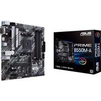 ASUS PRIME B550M-A carte mère socket AM4 RAID, Gb-LAN, Sound, µATX