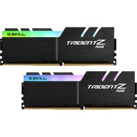 G.Skill 16 Go DDR4-3600 Kit, Mémoire vive Noir, F4-3600C18D-16GTZR, Trident Z RGB, XMP